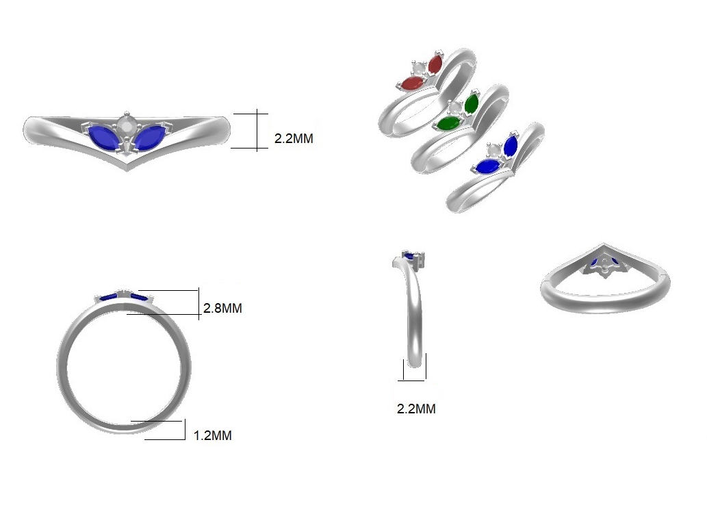 TI2556 | 0,22 ct. + 0,04 ct.