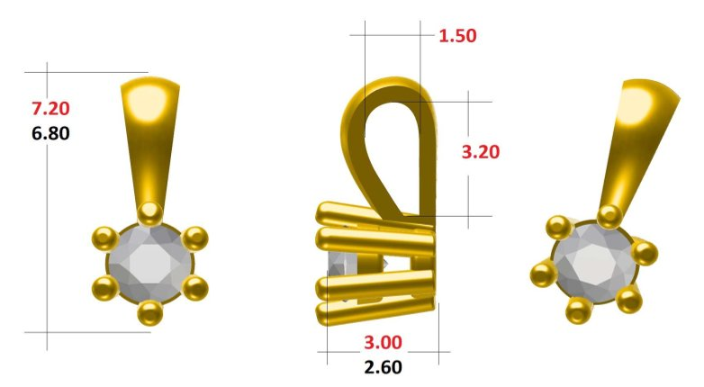 P-100044 | 0,05 ct.