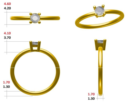 R-100049 | 0,25 ct.