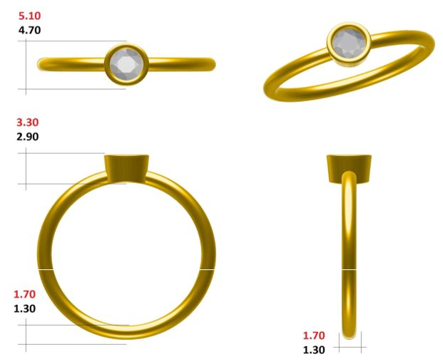 R-100051 | 0,25 ct.