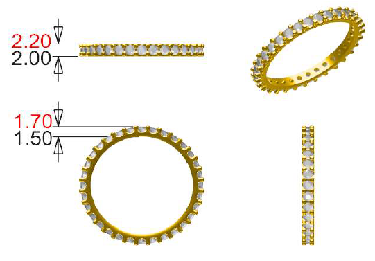 R-115652 | 0,65 ct.